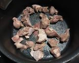 砂ずりの塩コショウ炒め作り方3写真