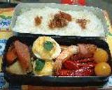 ★'03.9月の お弁当★作り方1写真