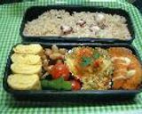 ★'03.9月の お弁当★作り方7写真