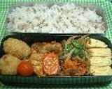 ★'03.9月の お弁当★作り方8写真