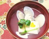 お正月✿簡単！はまぐりの夫婦お雑煮✿作り方4写真