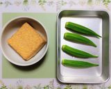 夏の煮物簡単夏の夕飯レンジで厚揚げオクラの煮浸し作り方1写真