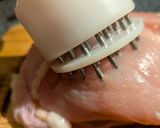 胸肉タンドリーチキンをロースターで焼く作り方1写真