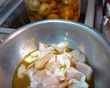 梅酒を下味に使った鶏の唐揚げ作り方1写真