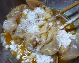 梅酒を下味に使った鶏の唐揚げ作り方2写真