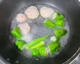 四毒抜き❣️蓮根つくね(鳥ミンチ乗せ蓮根)作り方5写真
