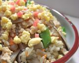 家族絶賛✿鶏そぼろ 炊き込みご飯✿作り方9写真