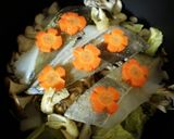 鱈と野菜の酒蒸し~あったか料理~作り方4写真