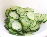 超簡単！きゅうりの味噌マヨコーンサラダ作り方1写真
