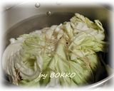 ひき肉のキャベツ巻、ファルシ風作り方5写真
