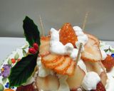 ラップをかけて♡デコを崩さないケーキ♡作り方1写真