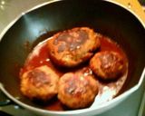 煮込みチーズハンバーグ♪作り方5写真