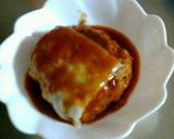 煮込みチーズハンバーグ♪作り方6写真