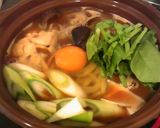冷凍うどんで簡単ランチ♪味噌煮込みうどん作り方4写真