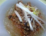 中華三昧で麻婆肉味噌ラーメン作り方8写真