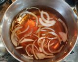 冷凍豆腐と芽キャベツ、野菜の温かい蕎麦作り方1写真