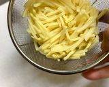 時短副菜。細切りたけのこの水煮のきんぴら作り方2写真