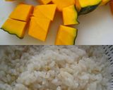 【極】のりとチーズの薬膳リゾット作り方1写真