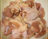 鶏肉の❀治部煮風作り方1写真