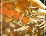 鶏肉の❀治部煮風作り方4写真