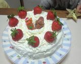 クリスマスケーキ　チョコレート１８型作り方10写真