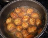 鶏だんごあんかけ〜甘辛肉じゃが風味〜作り方6写真
