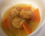 鶏だんごあんかけ〜甘辛肉じゃが風味〜作り方7写真