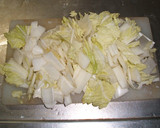 ヘルシー！揚げ豆腐と白菜の生姜焼き作り方4写真
