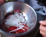 実家の紅白なます作り方1写真