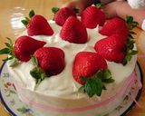 マンモス苺のケーキ作り方12写真