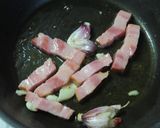 ベーコンの脂で揚げ焼きガーリックポテト作り方6写真