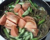 たっぷり野菜とひき肉の春雨炒め♪作り方11写真