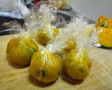 簡単☆レンジで作るかぼちゃの茶巾作り方5写真