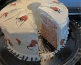 さくら香るシフォンケーキ作り方17写真