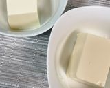 ニラ豆腐　レンジで極うま作り方1写真