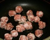 豚コマで☆まんまる柔らかお肉カレー☆作り方2写真