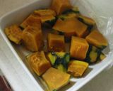 かぼちゃで簡単カフェ風サラダ作り方2写真
