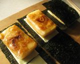 焼餅の海苔チーズ作り方4写真