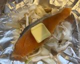 キャップさんのオラオラ鮭のホイル焼き🧢作り方6写真