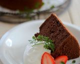 ♥絶品・ふわふわココアシフォンケーキ♥作り方13写真
