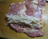 ✿超~簡単♡鶏肉のごぼう巻き✿作り方3写真