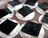 大根と味のりのつくねサンド焼き作り方6写真
