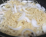 ♡小松菜と新玉葱のダイエット和風パスタ♡作り方2写真