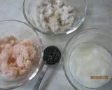 カニ缶と長いも連れて、レンコンさんど作り方1写真