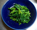 ほうれん草の白和え☆梅ごま風味作り方2写真