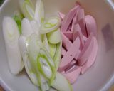 ソーセージの味噌炒め作り方1写真