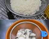 ふっくら牡蠣ごはん作り方1写真