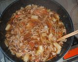 五目あんかけ焼きうどん作り方4写真