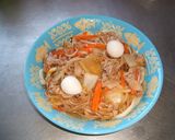 五目あんかけ焼きうどん作り方5写真