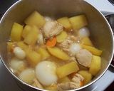 かぶと鶏肉の蜂蜜煮込み作り方5写真